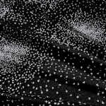 Tissu Burlington paillettes américaines noir au mètre