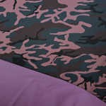 Lycra baño camuflaje lila i love telas