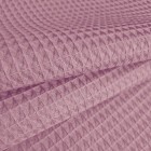 Tissu gaufré rose