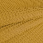 Tissu gauffré | curry au mètre