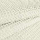 Tissu gauffré ivoire