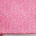 Lycra imprimé léopard rose