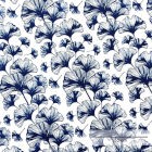 Coton grande largeur feuille japonaise