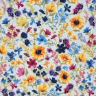 Lycra estampado jardin flores