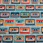 Coton imprimé Cassette