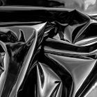 Tissu vinyl /  latex noir
